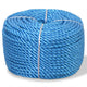 Vidaxl -Seil um 10 mm 250 m Polypropylenblau verdreht