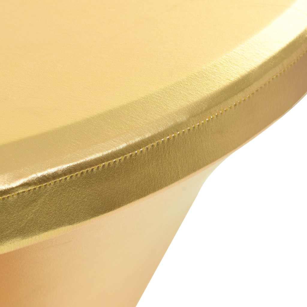 VIDAXL 2 ST TABELLE DRECKEN DEM 60 CM GOLD
