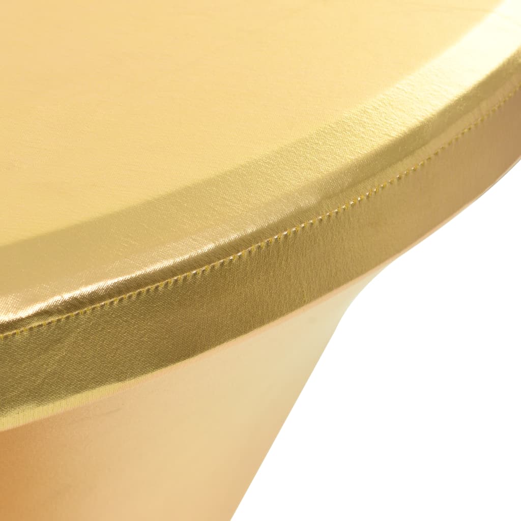 VIDAXL 2 ST TABELLE DRECKEN DETREICH 70 CM GOLD