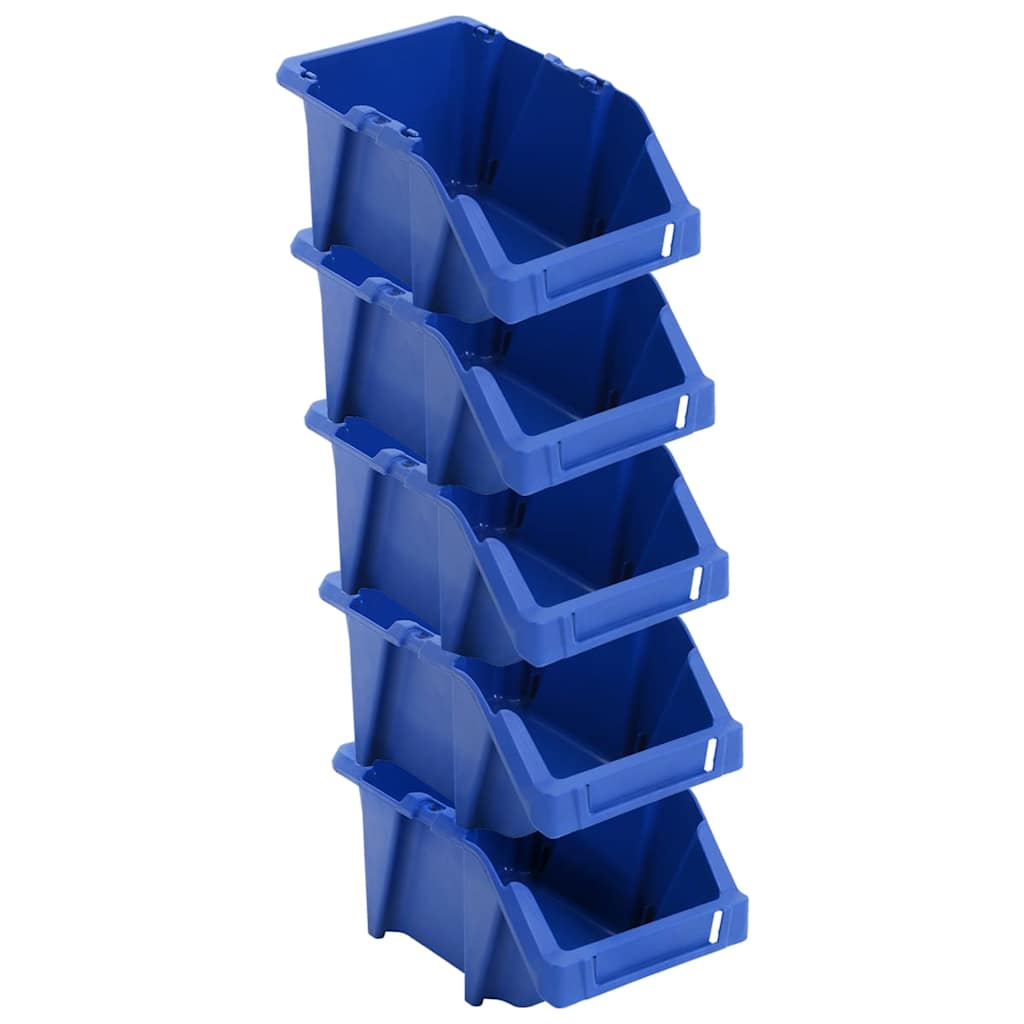 Vidaxx Sichtlagerkästen stapelbar 103x165x76 mm blau 250 Stk
