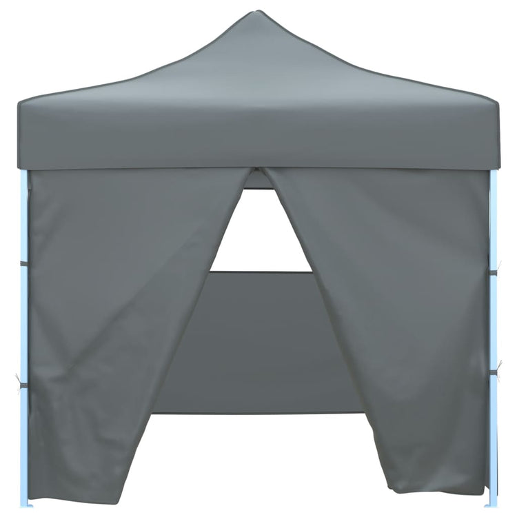 Vidaxl-Faltzelt-Popup mit 4 Seitenwänden 3x3 m Anthrazit