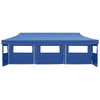 VIDAXL-Klappzelt Popup mit 5 Seitenwänden 3x9 m blau