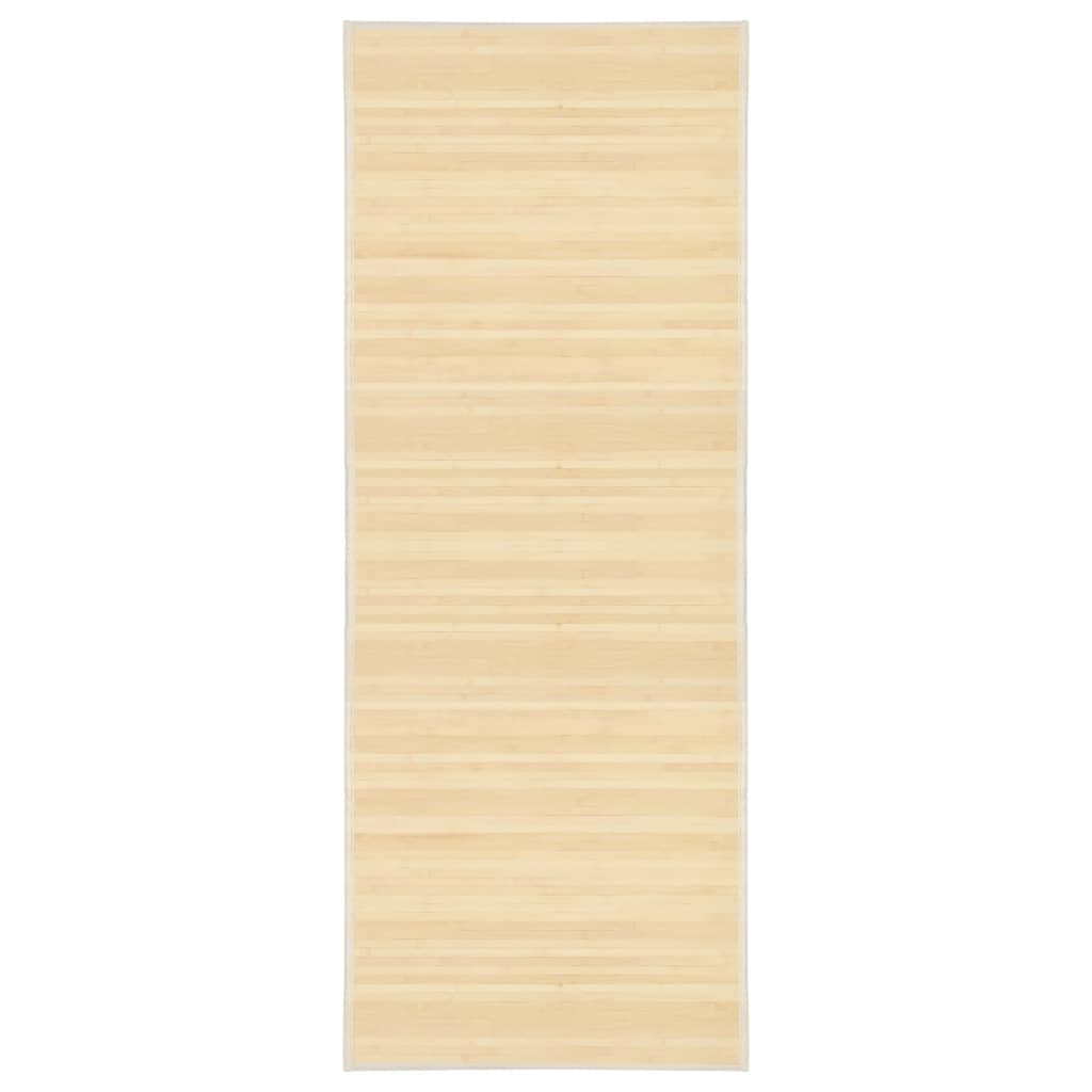 Vidaxl Teppich 80x200 cm Bambus Natural