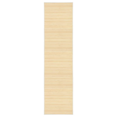 Vidaxl Teppich 80x300 cm Bambus Natural