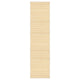Vidaxl Teppich 80x300 cm Bambus Natural