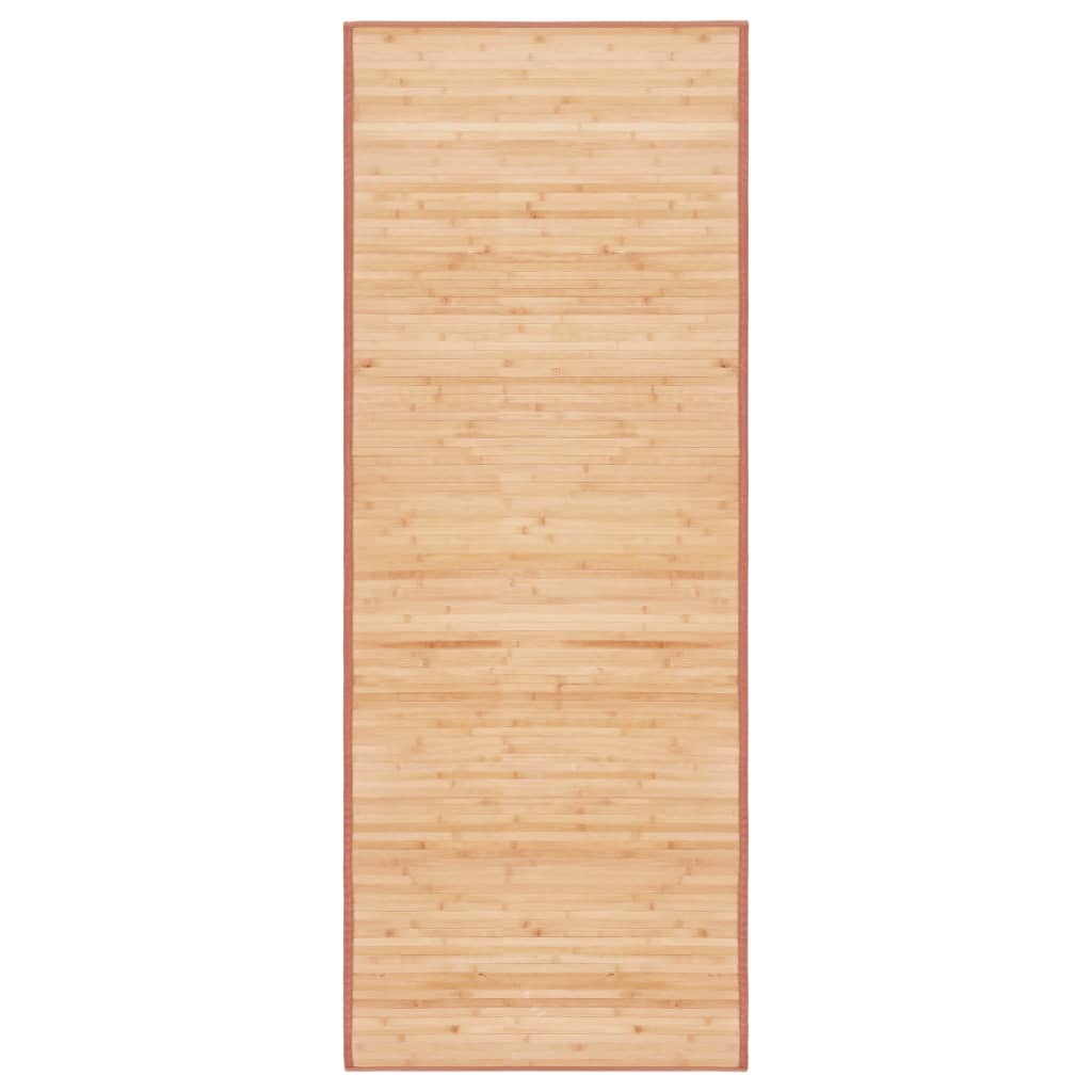 Vidaxl Teppich 80x200 cm Bambusbraun