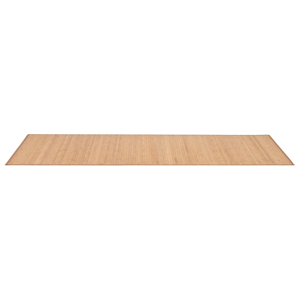 Vidaxl Teppich 80x200 cm Bambusbraun