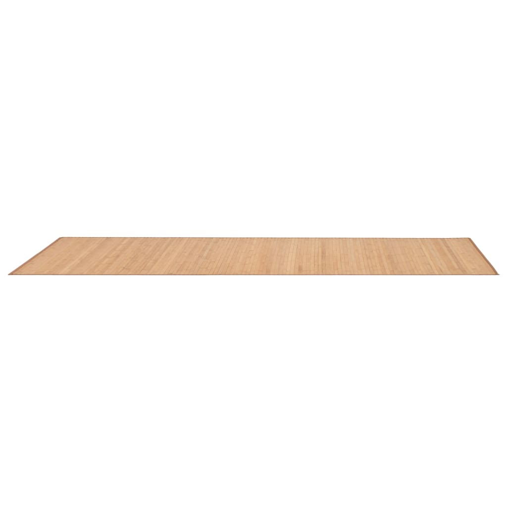 Vidaxl Teppich 80x300 cm Bamboo Brown