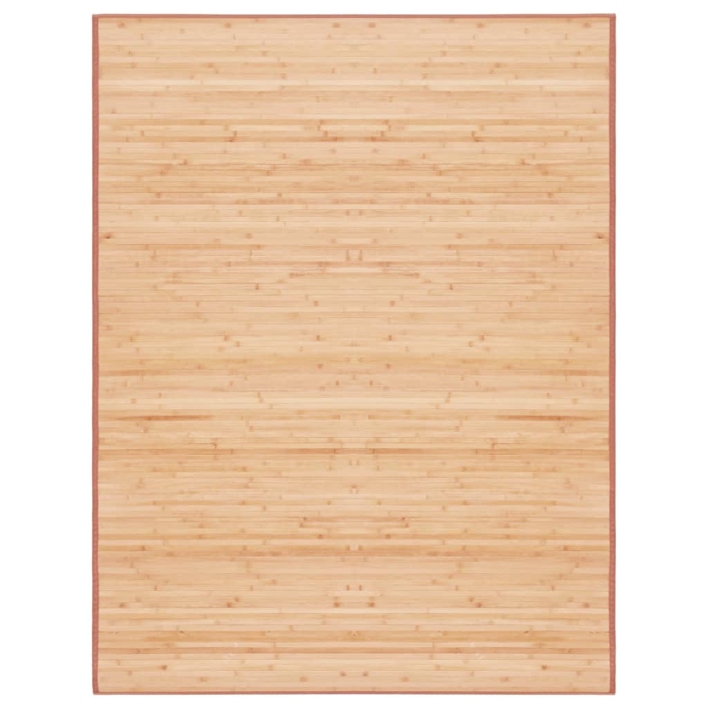 Vidaxl Teppich 150x200 cm Bambusbraun
