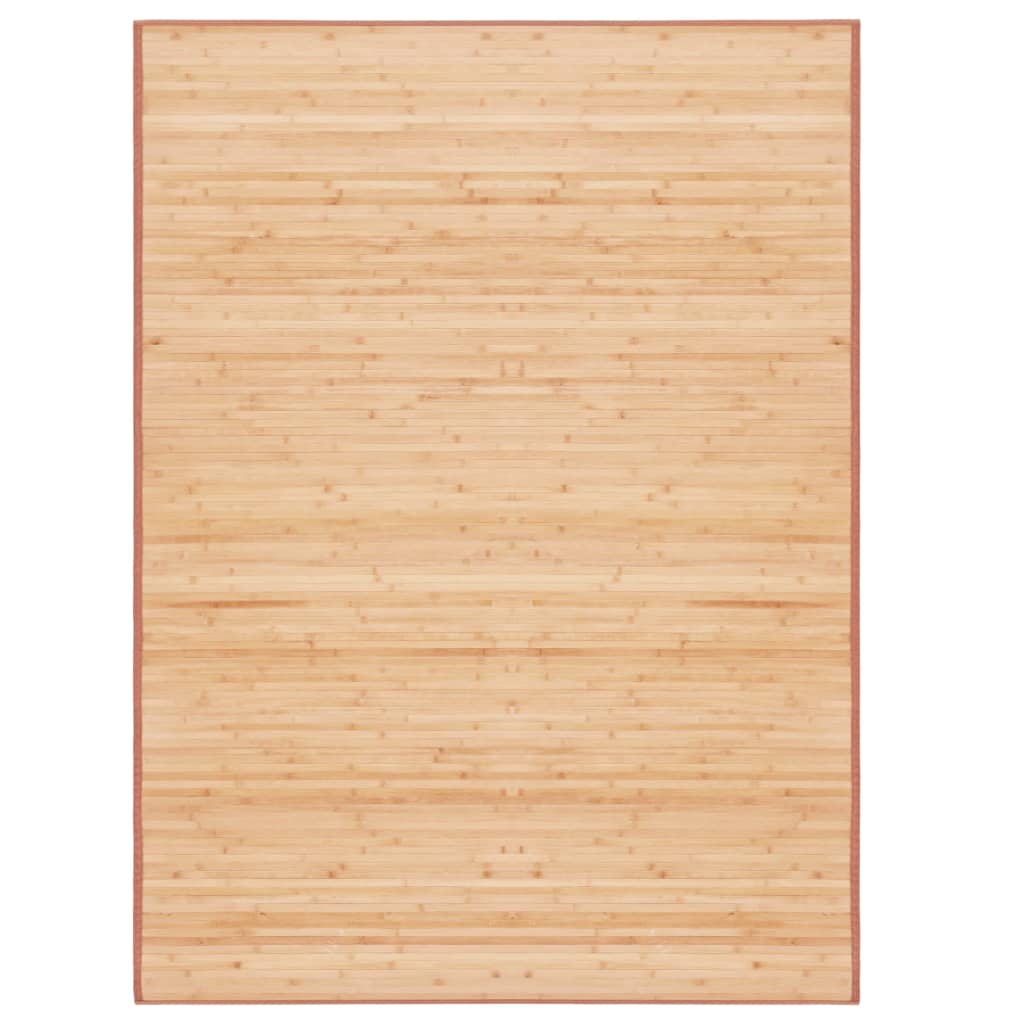 Vidaxl Teppich 160x230 cm Bambusbraun