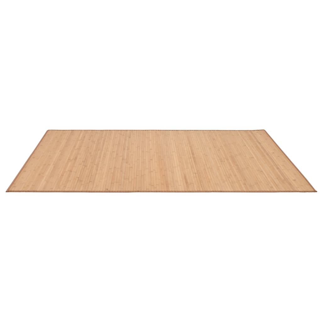 Vidaxl Teppich 160x230 cm Bambusbraun