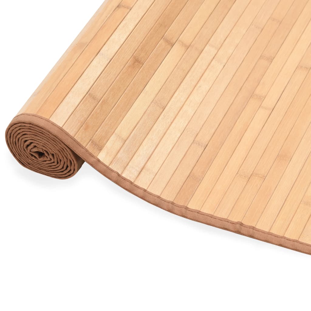Vidaxl Teppich 160x230 cm Bambusbraun