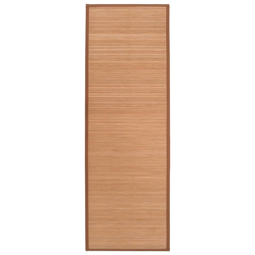 VidaXL Yogamatte 60x180 cm Bambusbraun