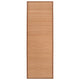 VidaXL Yogamatte 60x180 cm Bambusbraun