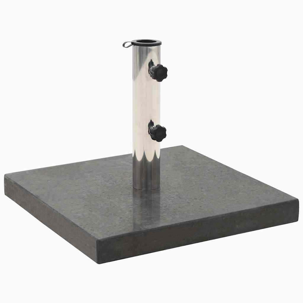 Vidaxl Parasol Foot Quadrat 28,5 kg Granit schwarz