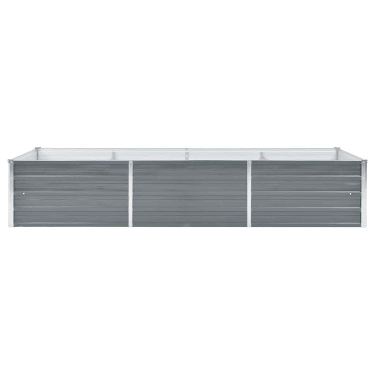 Vidaxl Pflanzer Einsatz 240x80x45 cm verzinkter Stahl grau