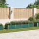 VIDAXL -Pflanzer eingefügt 320x80x45 cm verzinktes Stahlgrün