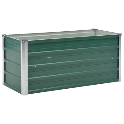 Vidaxl Pflanzer Einsatz 100x40x45 cm verzinktes Stahlgrün