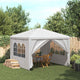 Vidaxl Partytent 3x3 m Weiß