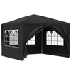Vidaxl Partytent 3x3 m Anthrazit -gelöscht