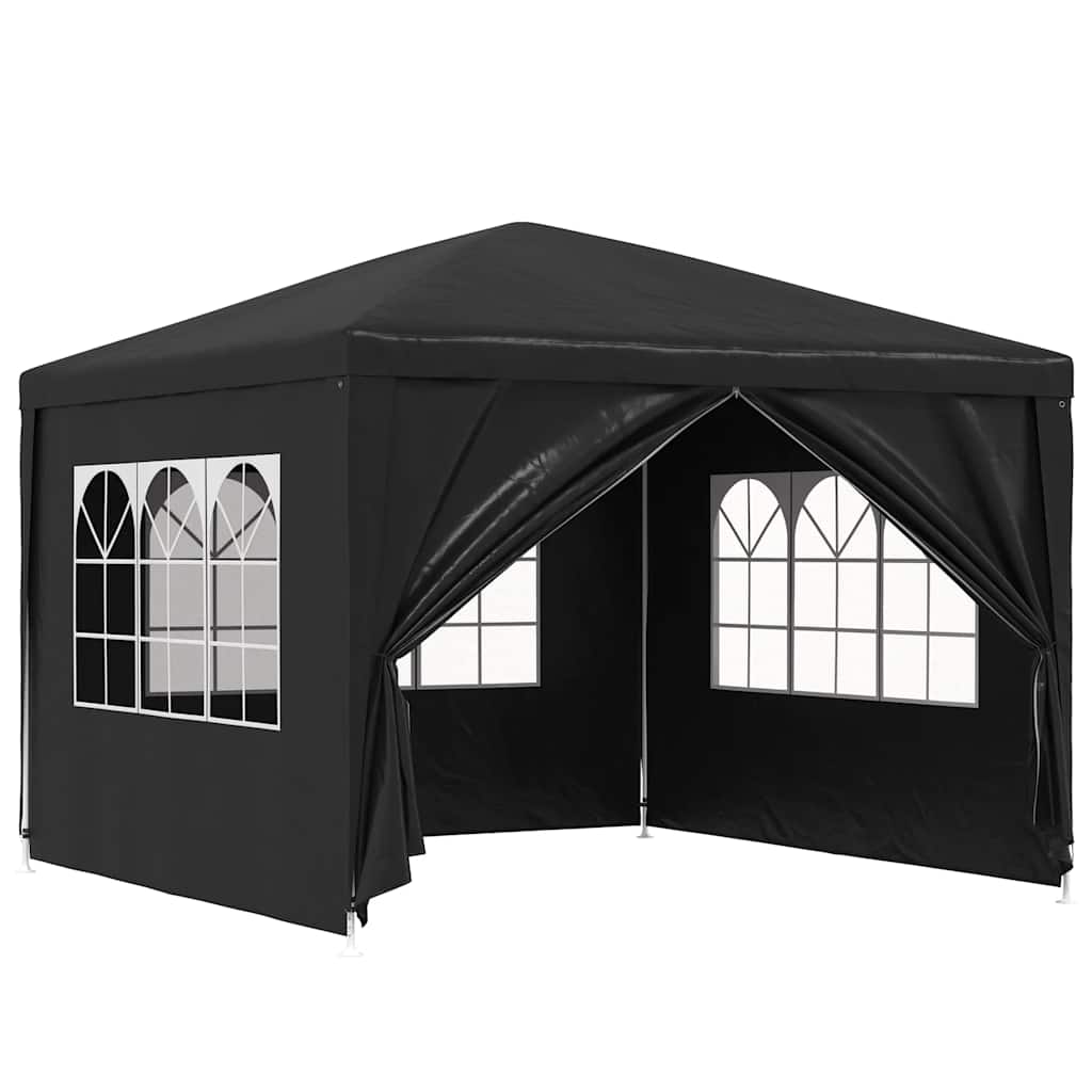 Vidaxl Partytent 3x3 m Anthrazit -gelöscht