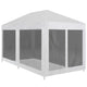 VIDAXL -Partyzelt mit 6 -Mesh -Seitenwänden 6x3 m