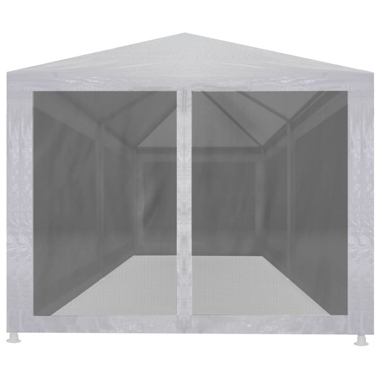 VIDAXL -Partyzelt mit 6 -Mesh -Seitenwänden 6x3 m
