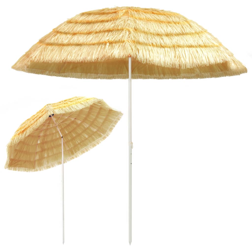 Vidaxx Strandschirm im Hawaii-Stil 300 cm natur
