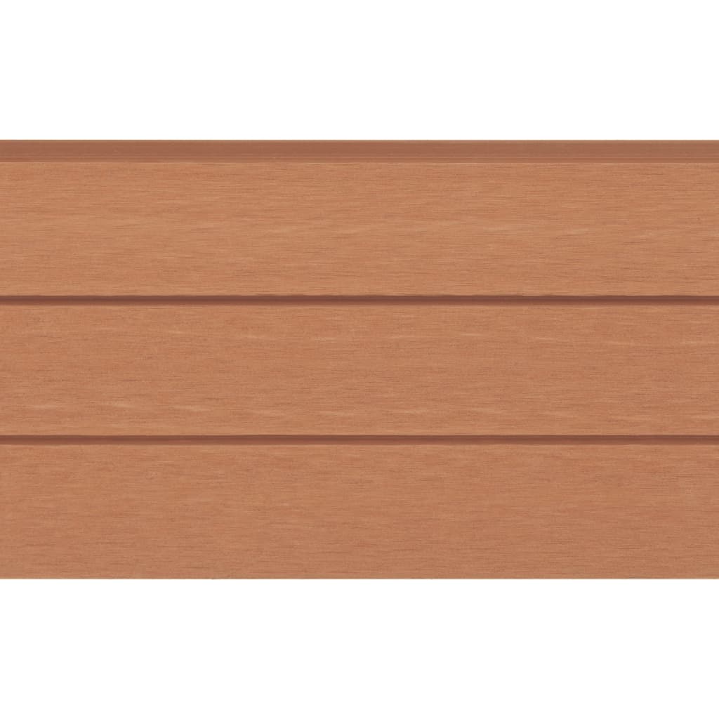 Vidaxl Ersatzzaunbrarten 9 Stcs 170 cm HKC Brown