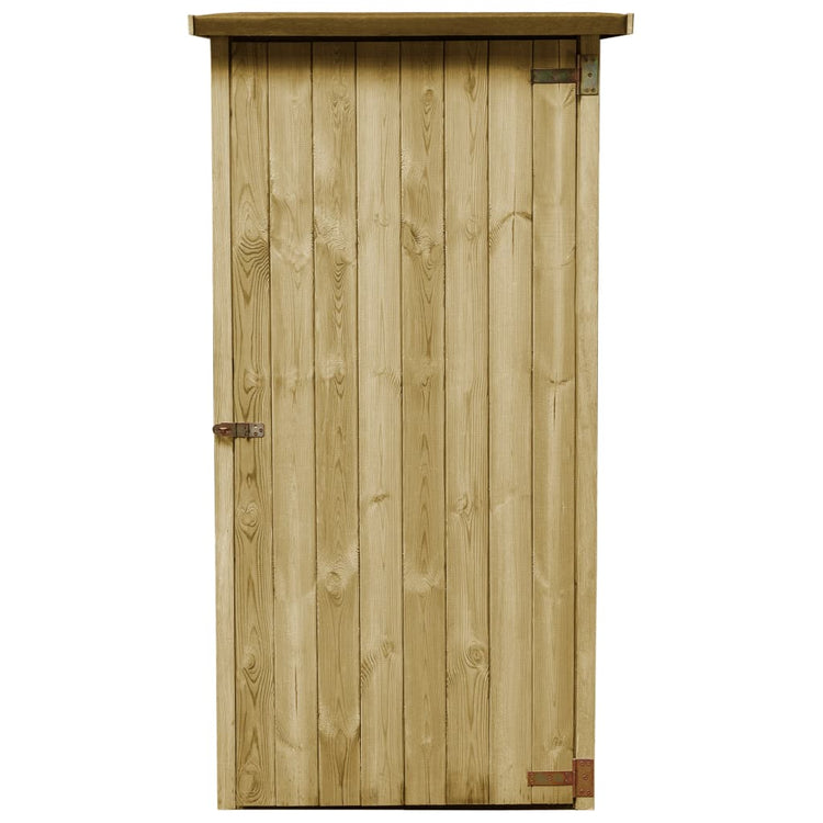 VIDAXL -Werkzeug Shed 88x76x175 cm imprägniertes Kiefernholz