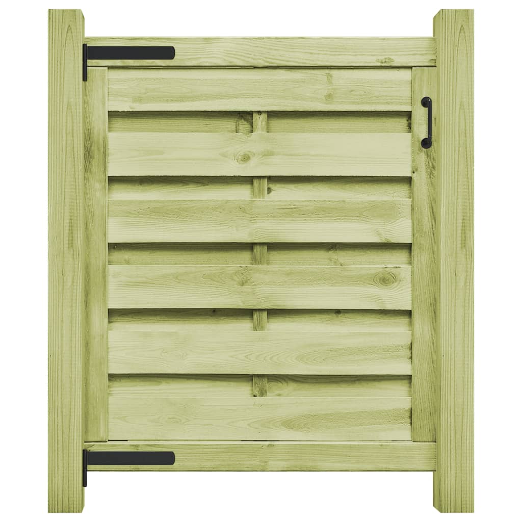 Vidaxl Poort 100x100 cm grün imprägniertes Kiefernholz