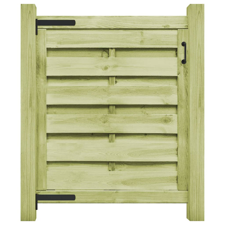 Vidaxl Poort 100x100 cm grün imprägniertes Kiefernholz
