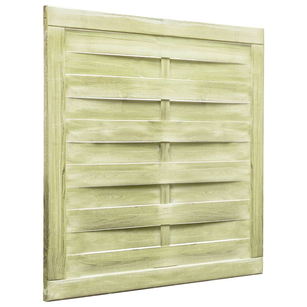 Vidaxl Poort 100x100 cm grün imprägniertes Kiefernholz