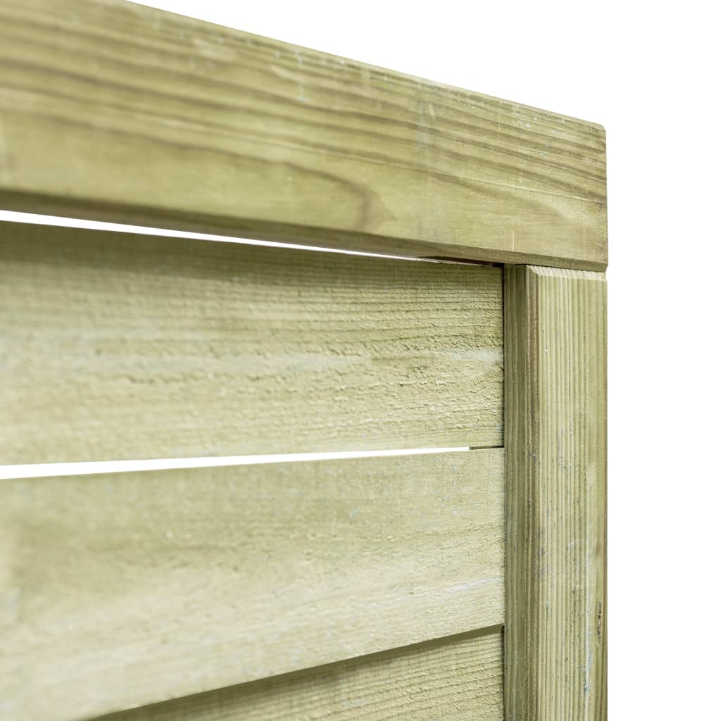 Vidaxl Poort 100x100 cm grün imprägniertes Kiefernholz
