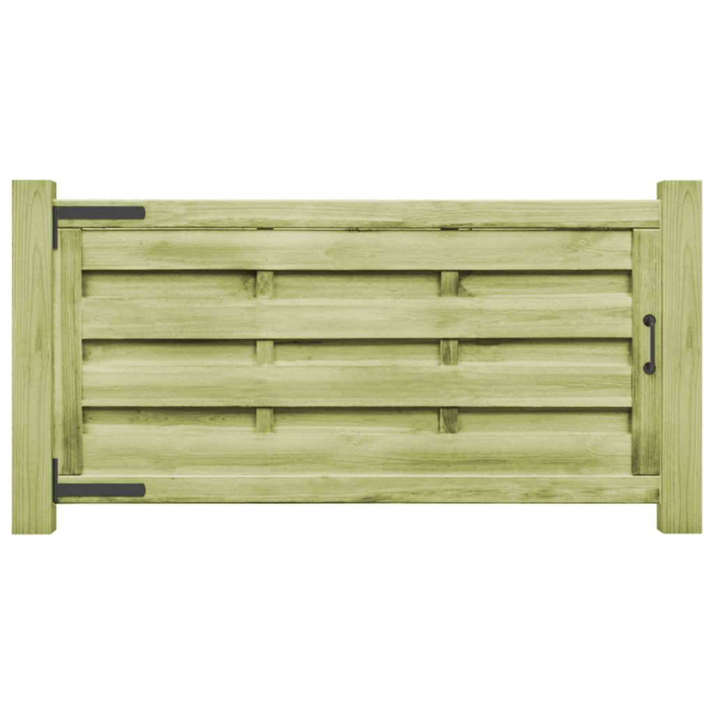 VIDAXL -Anschlüsse 2 ST 150 x 75 cm imprägniertes Kiefernholzgrün