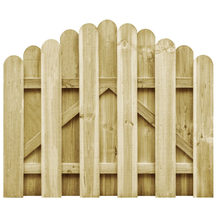 VIDAXL -Anschluss 100x75 cm grün imprägniertes Kiefernholz