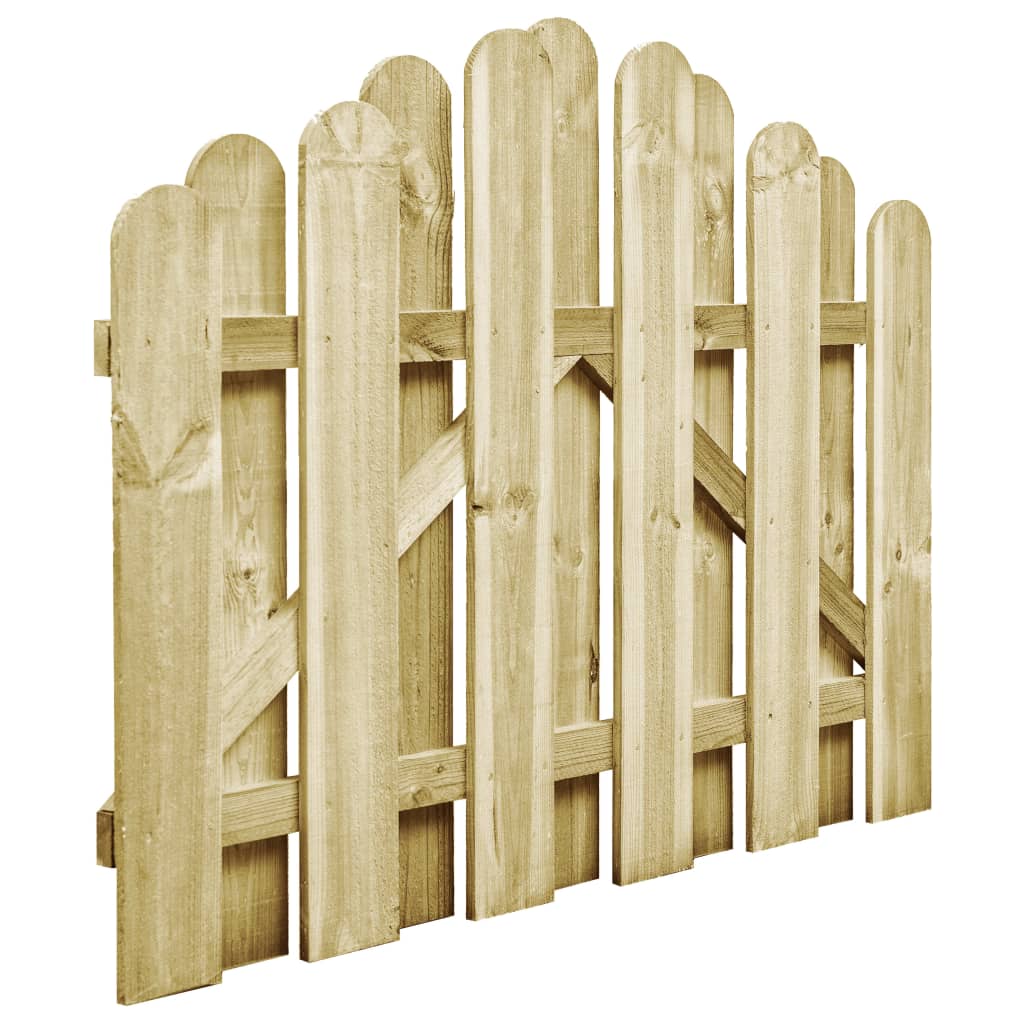 VIDAXL -Anschluss 100x75 cm grün imprägniertes Kiefernholz