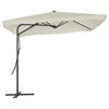 VIDAXL -Parasol mit Stahlpol 250x250 cm sandgeläutet