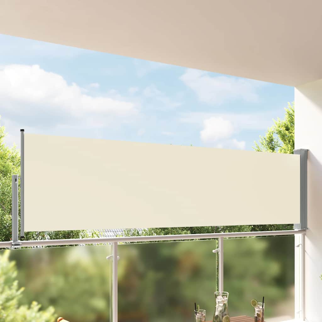Vidaxl Garden Screen Excorable 100x300 cm Creme -Colored