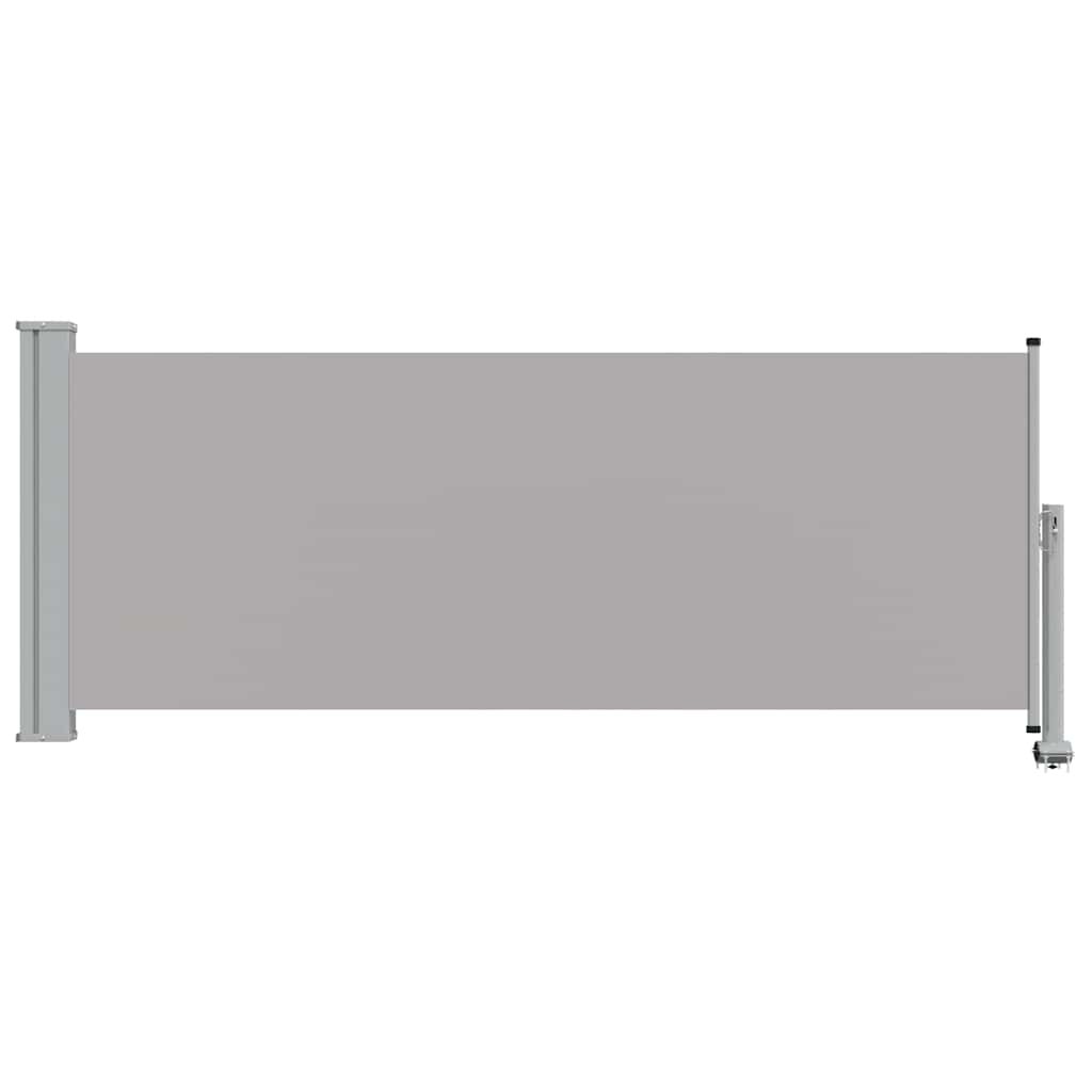 Vidaxl Gartenbildschirm ausziehbar 100x300 cm Grau