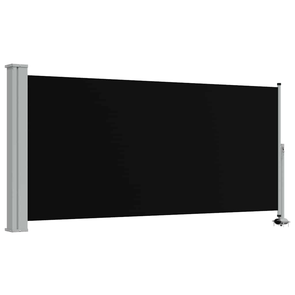 Vidaxl Garden Bildschirm ausziehbar 120x300 cm schwarz