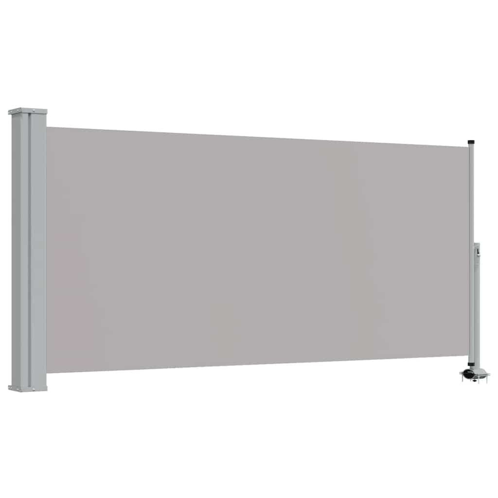 Vidaxl Garden Screen ausziehbar 120 x 300 cm Grau