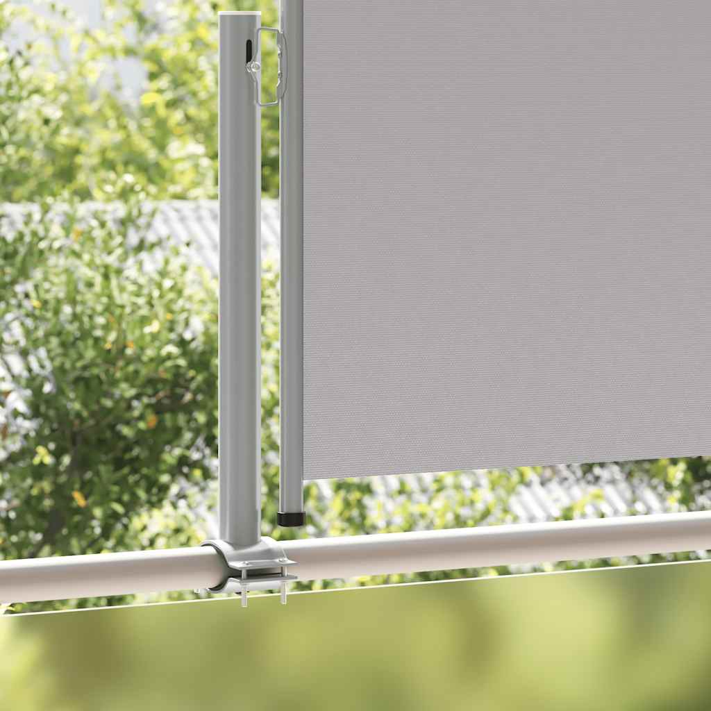 Vidaxl Garden Screen ausziehbar 120 x 300 cm Grau