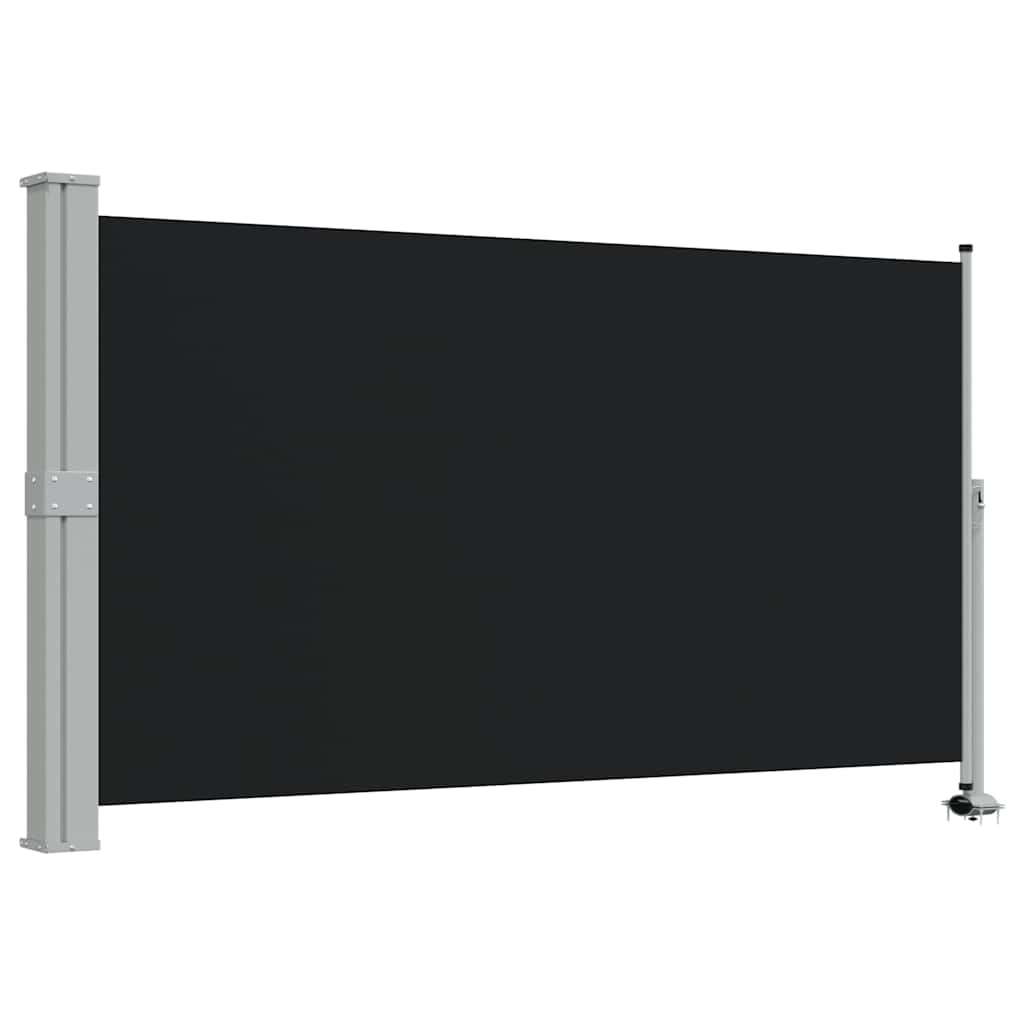 Vidaxl Garden Bildschirm ausziehbar 140 x 300 cm Schwarz