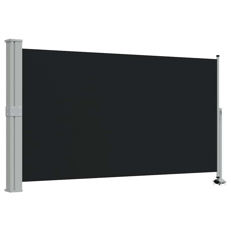 Vidaxl Garden Bildschirm ausziehbar 140 x 300 cm Schwarz