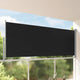 Vidaxl Garden Bildschirm ausziehbar 140 x 300 cm Schwarz