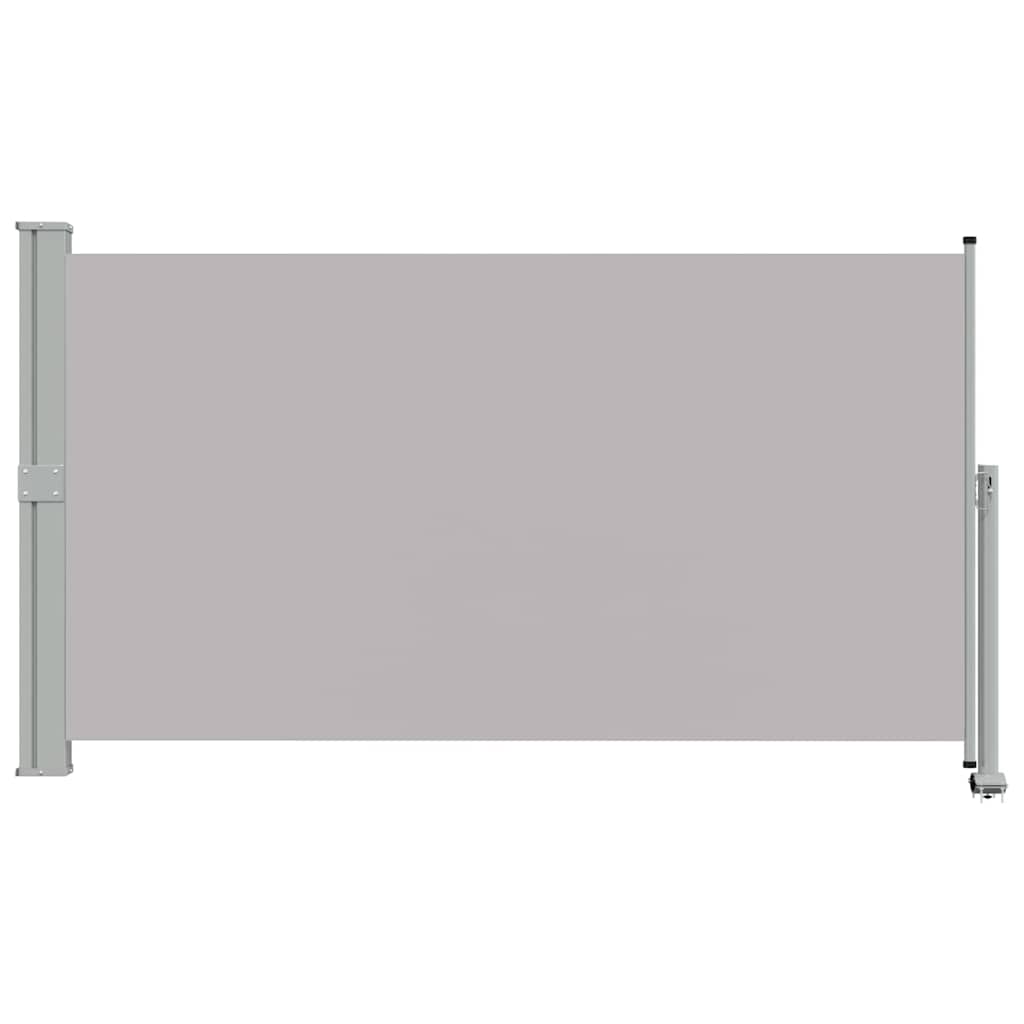 Vidaxl Garden Bildschirm ausziehbar 140 x 300 cm Grau