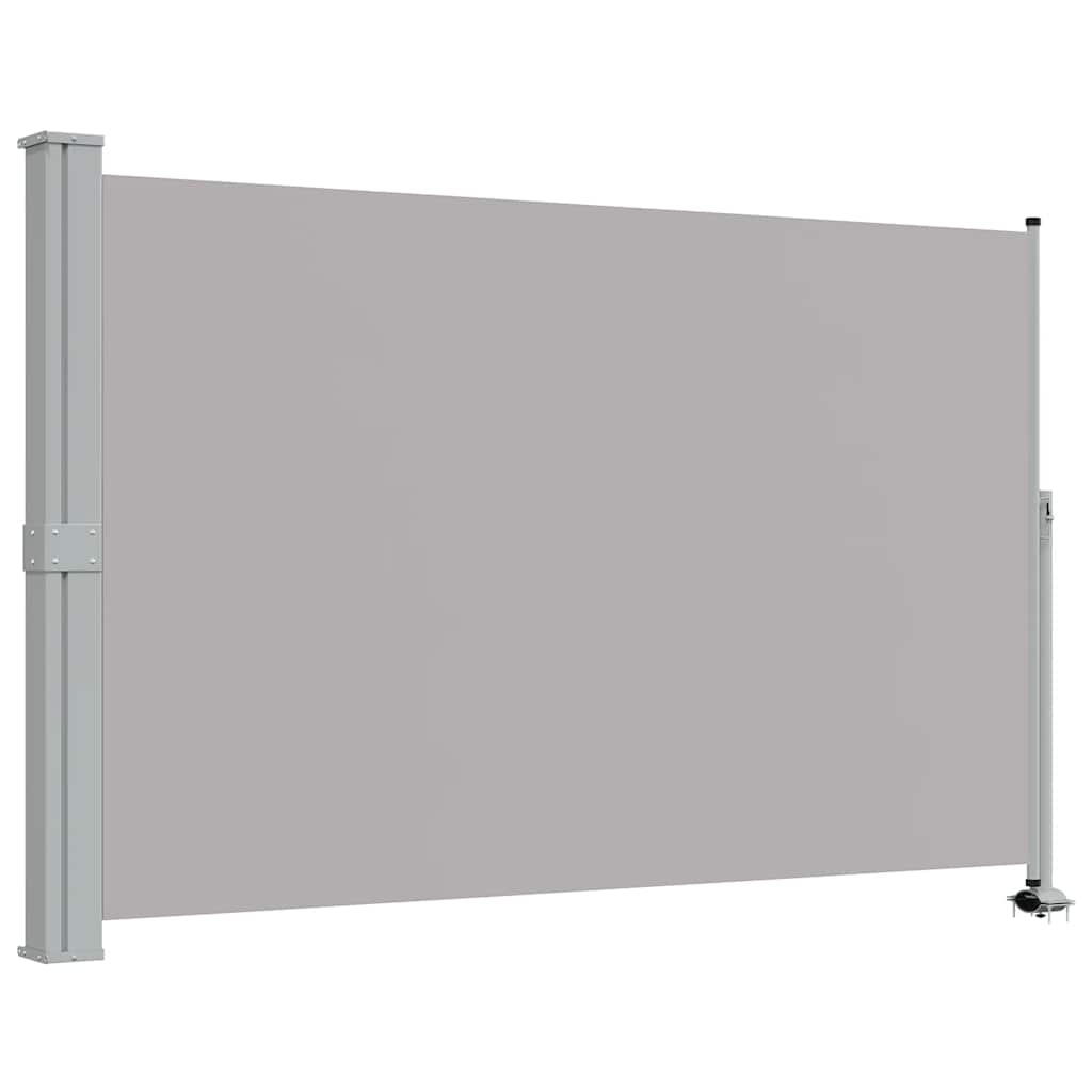 Vidaxl Garden Bildschirm ausziehbar 160 x 300 cm Grau