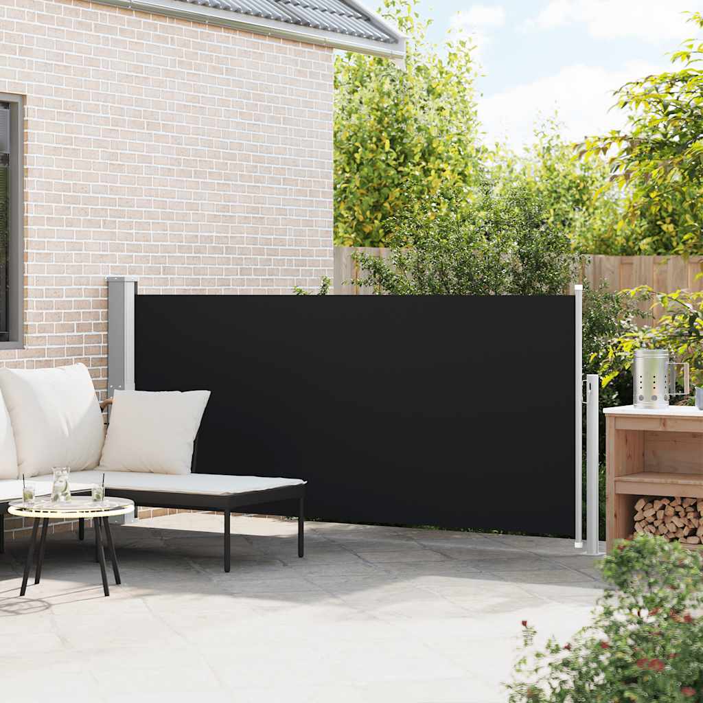 VIDAXL -Windschutzscheibe ausziell 140 x 300 cm schwarz