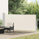 VIDAXL -Windschutzscheibe ausziffabel 140 x 300 cm cremefarben